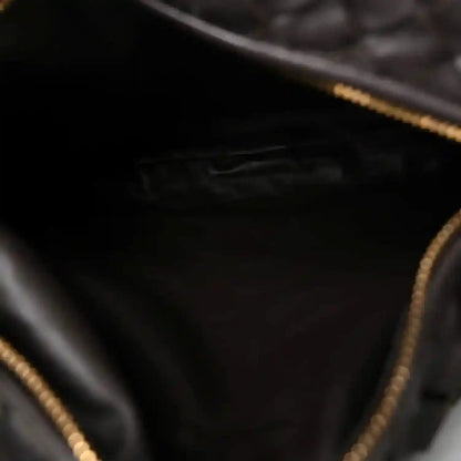 Teen Jodie hobo bag interior view with gold-tone zipper and dark lining