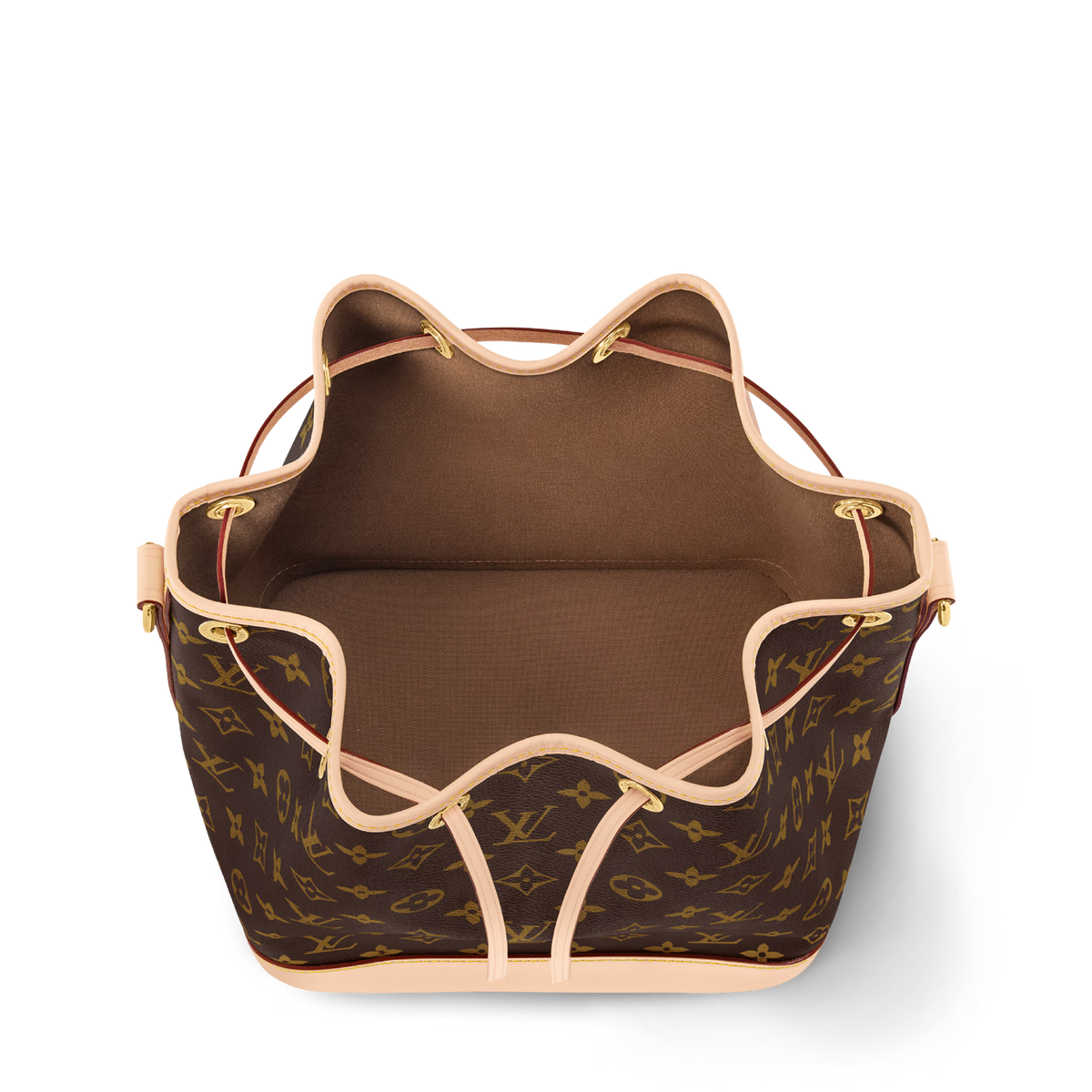Noé Bucket Bag Monogram Coated Canvas