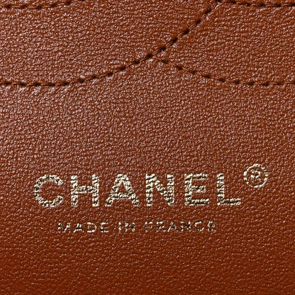 Chanel Jumbo Double Flap bag leather with CHANEL MADE IN logo stamp