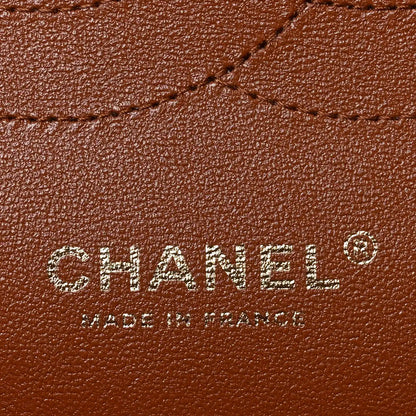 Chanel Jumbo Double Flap bag leather with CHANEL MADE IN logo stamp