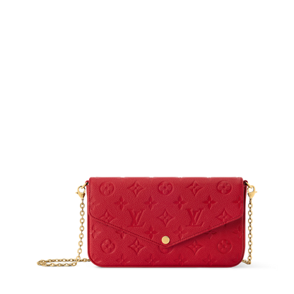 Pochette Félicie Monogram Empreinte Leather