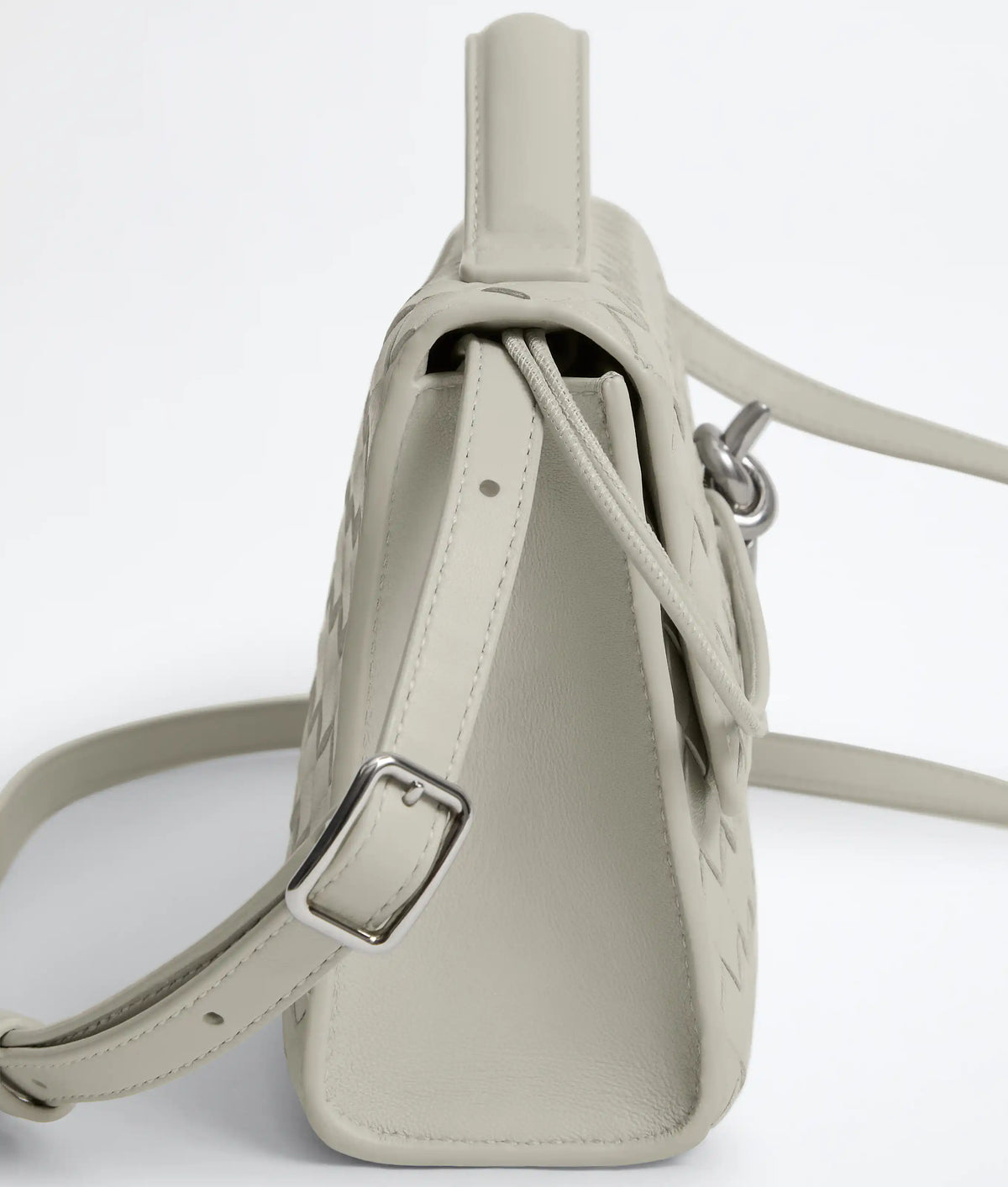 Andiamo Clutch Intrecciato Lambskin Leather