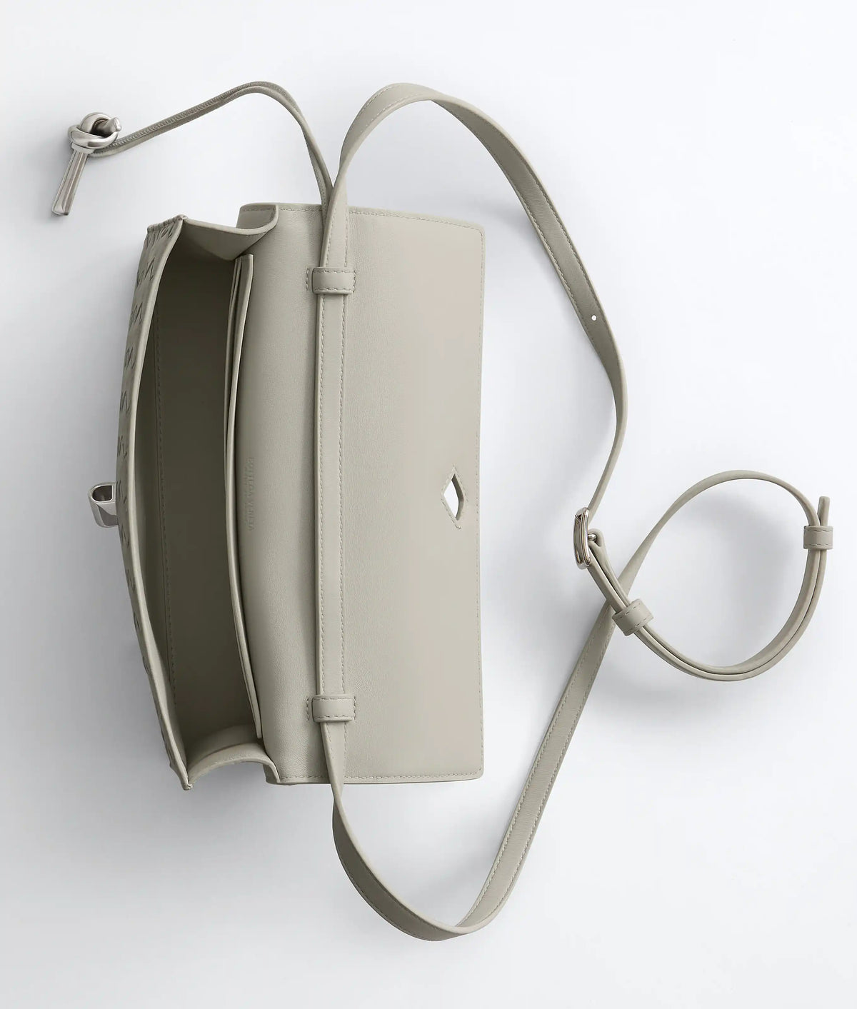 Andiamo Clutch Intrecciato Lambskin Leather