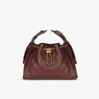 Grained Calfskin 25 Mini Handbag