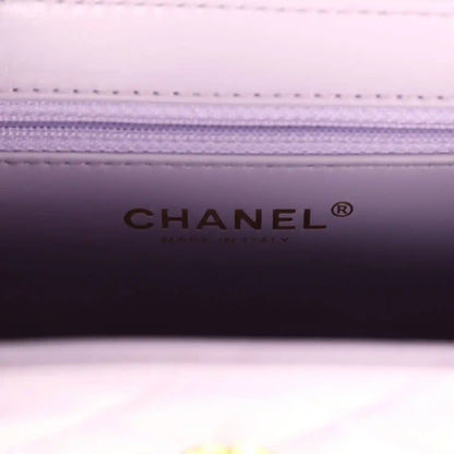 Chanel small Kelly bag interior lining with CHANEL logo
