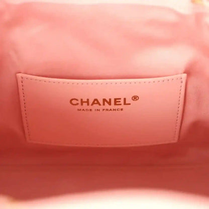 Small hobo bag interior label reading CHANEL Made in France