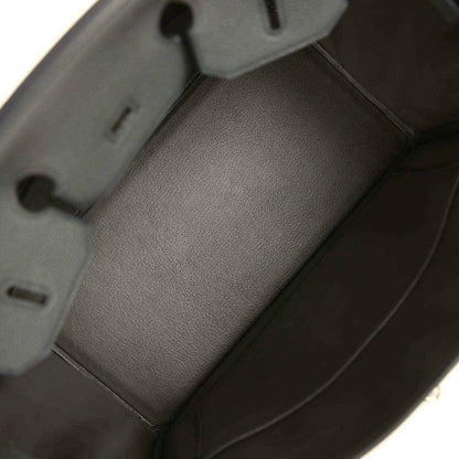 Birkin 35 leather handbag interior lining with smooth panels