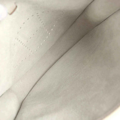 Hermes Evelyne III PM messenger bag interior lining in light beige leather