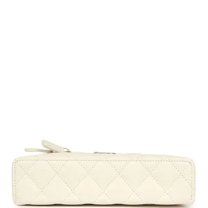 Grained Shiny Calfskin Classic Vanity with Chain