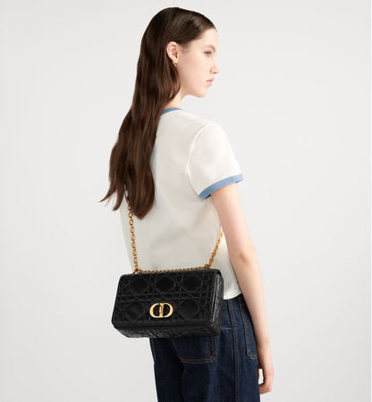 Macrocannage Lambskin Medium Soft Caro Bag