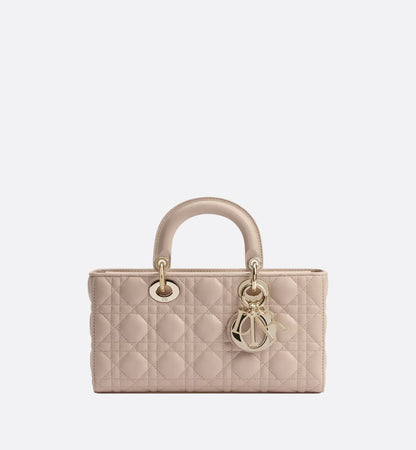 Cannage Lambskin Medium Lady D-Joy Bag
