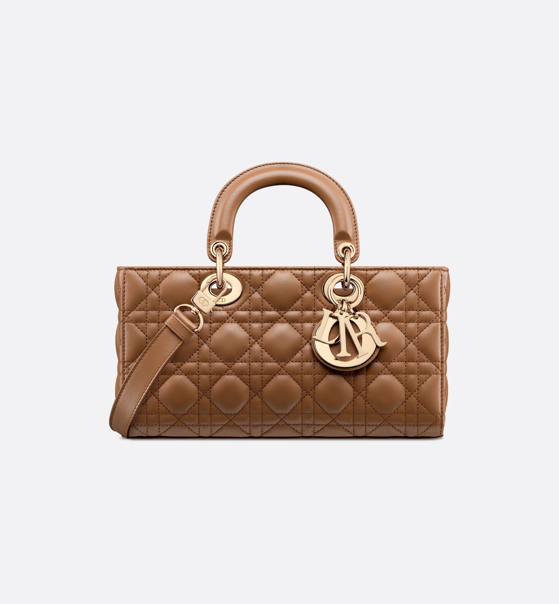 Cannage Lambskin Medium Lady D-Joy Bag