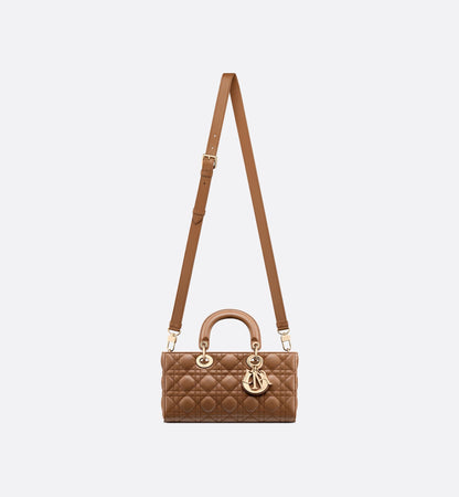Cannage Lambskin Medium Lady D-Joy Bag