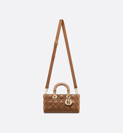 Cannage Lambskin Medium Lady D-Joy Bag