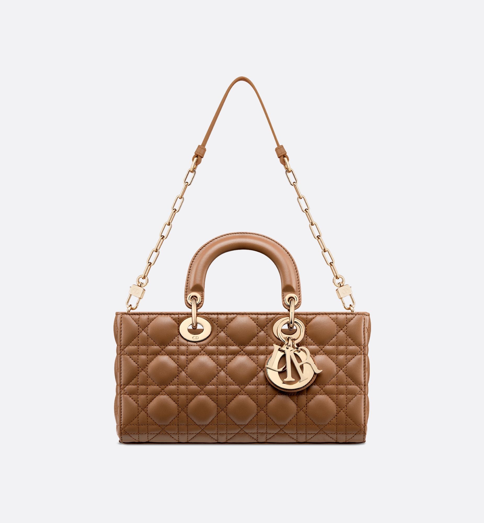 Cannage Lambskin Medium Lady D-Joy Bag