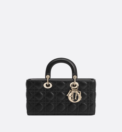 Cannage Lambskin Medium Lady D-Joy Bag