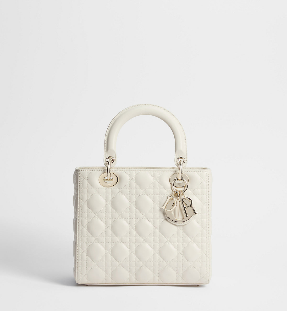 Cannage Lambskin Medium Lady Bag