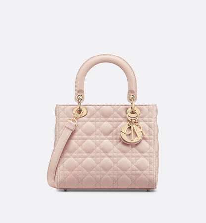 Cannage Lambskin Medium Lady Bag