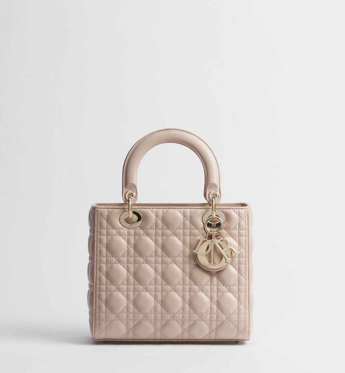 Cannage Lambskin Medium Lady Bag