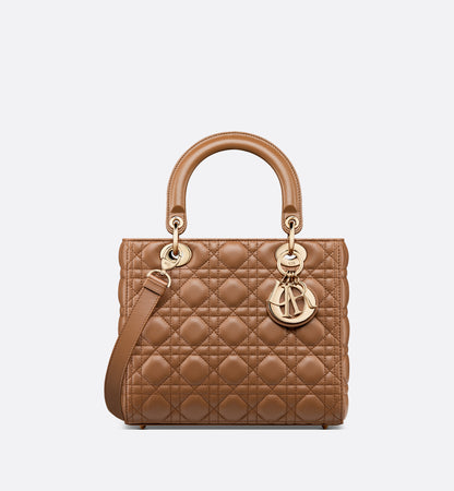 Cannage Lambskin Medium Lady Bag
