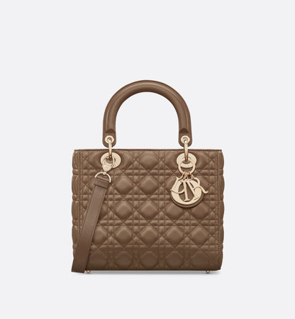 Cannage Lambskin Medium Lady Bag