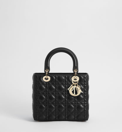 Cannage Lambskin Medium Lady Bag