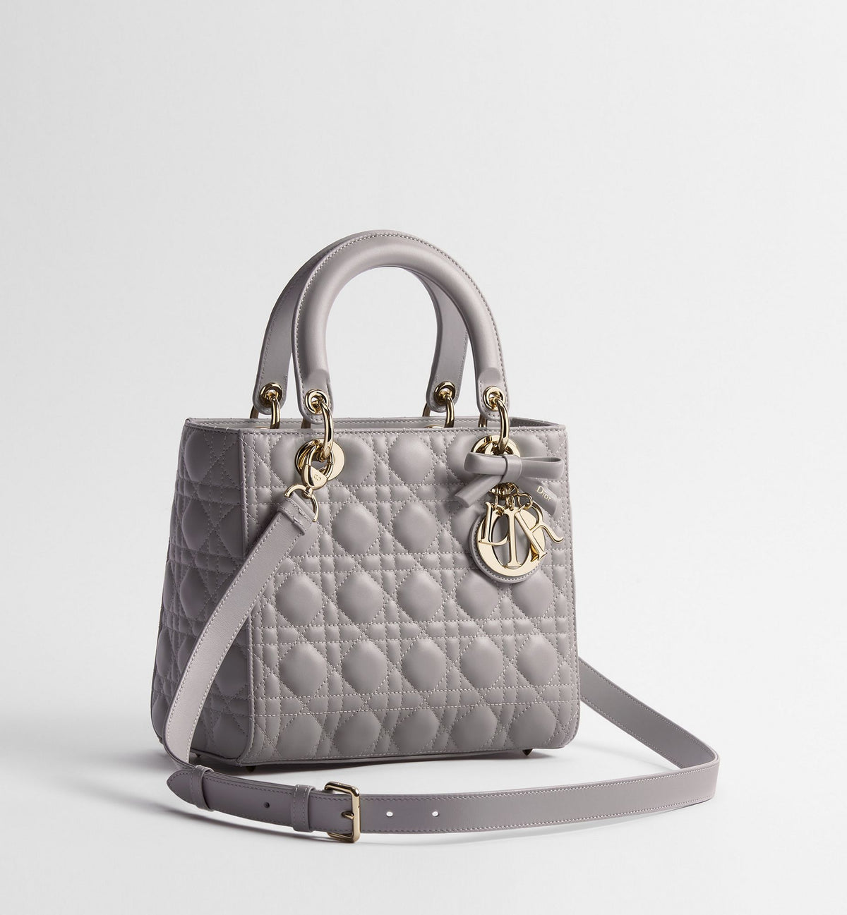 Lambskin Medium Lady Bag with Strap