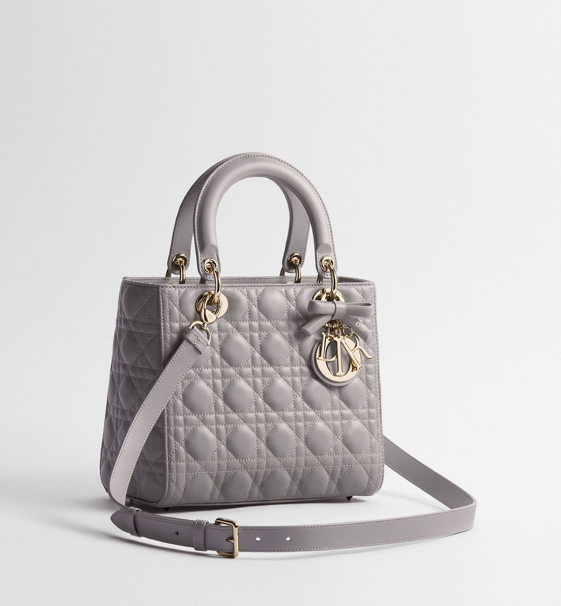 Lambskin Medium Lady Bag with Strap