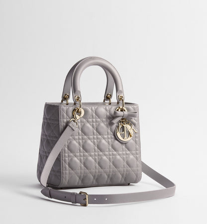 Lambskin Medium Lady Bag with Strap