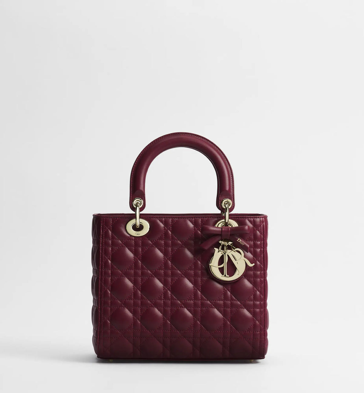 Lambskin Medium Lady Bag with Strap