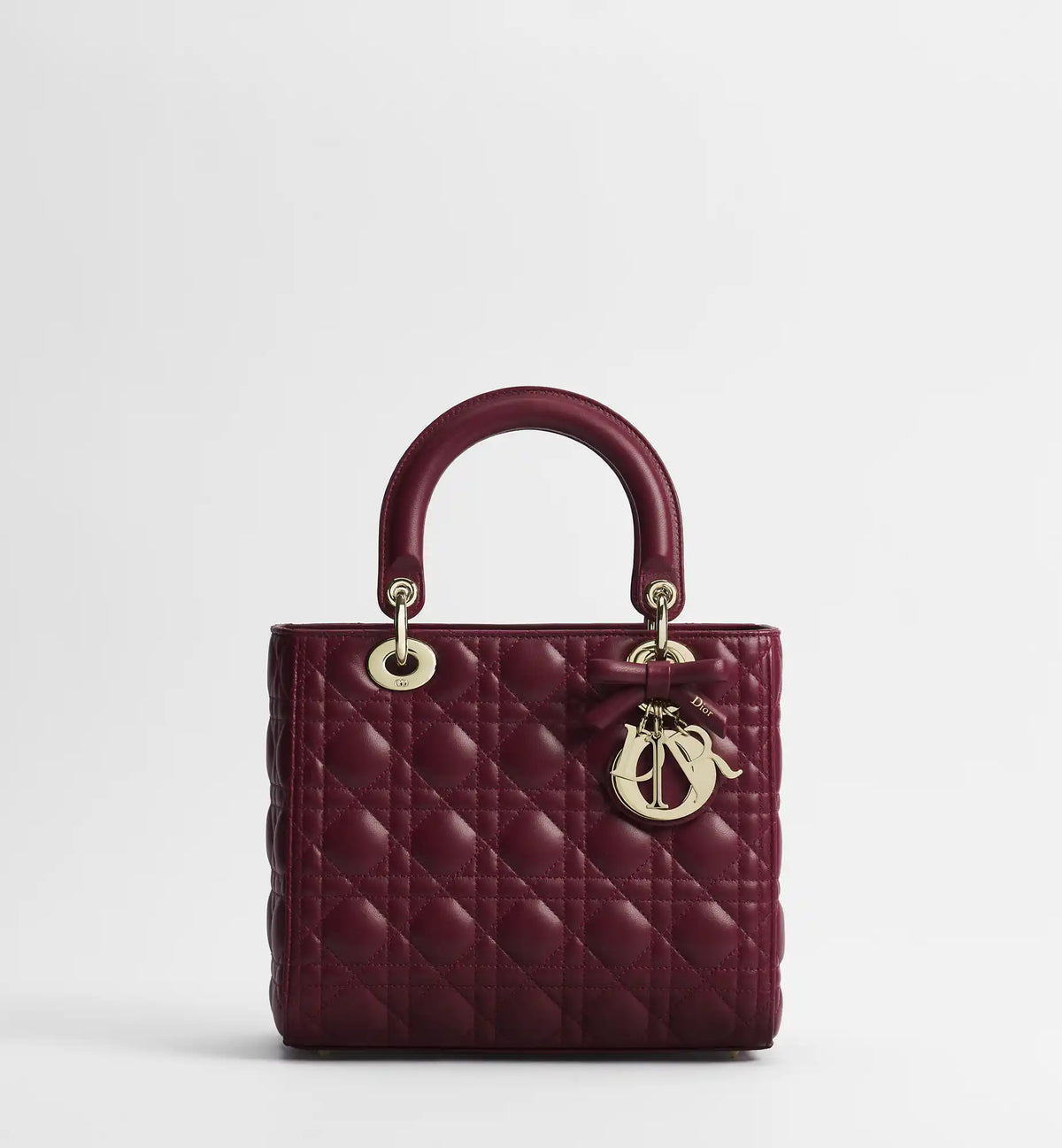 Lambskin Medium Lady Bag with Strap