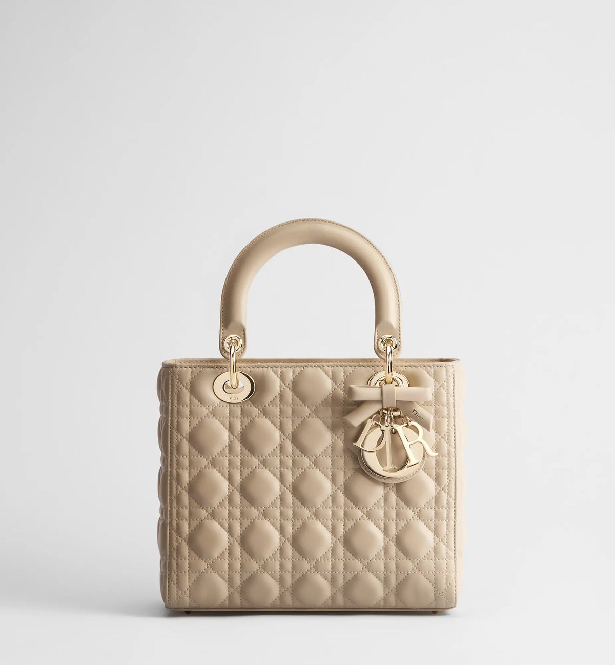Lambskin Medium Lady Bag with Strap