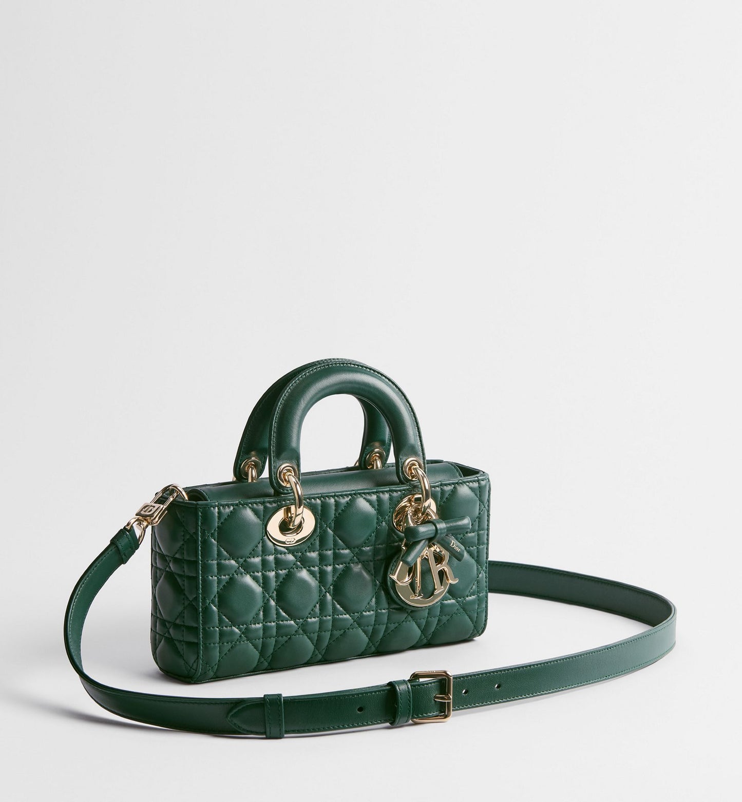 Cannage Lambskin Small Lady D-Joy Bag