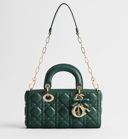 Cannage Lambskin Small Lady D-Joy Bag