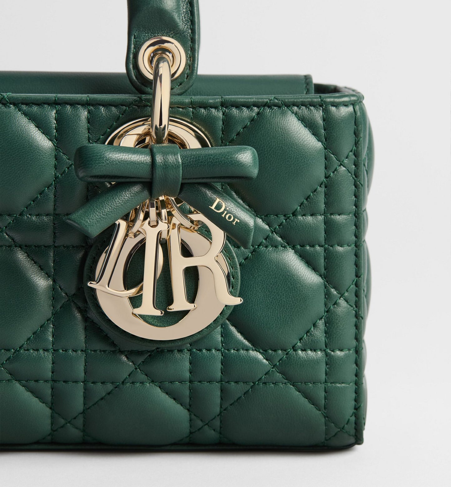 Cannage Lambskin Small Lady D-Joy Bag