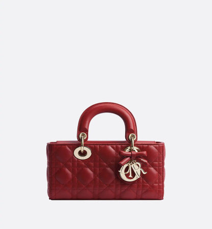 Cannage Lambskin Small Lady D-Joy Bag