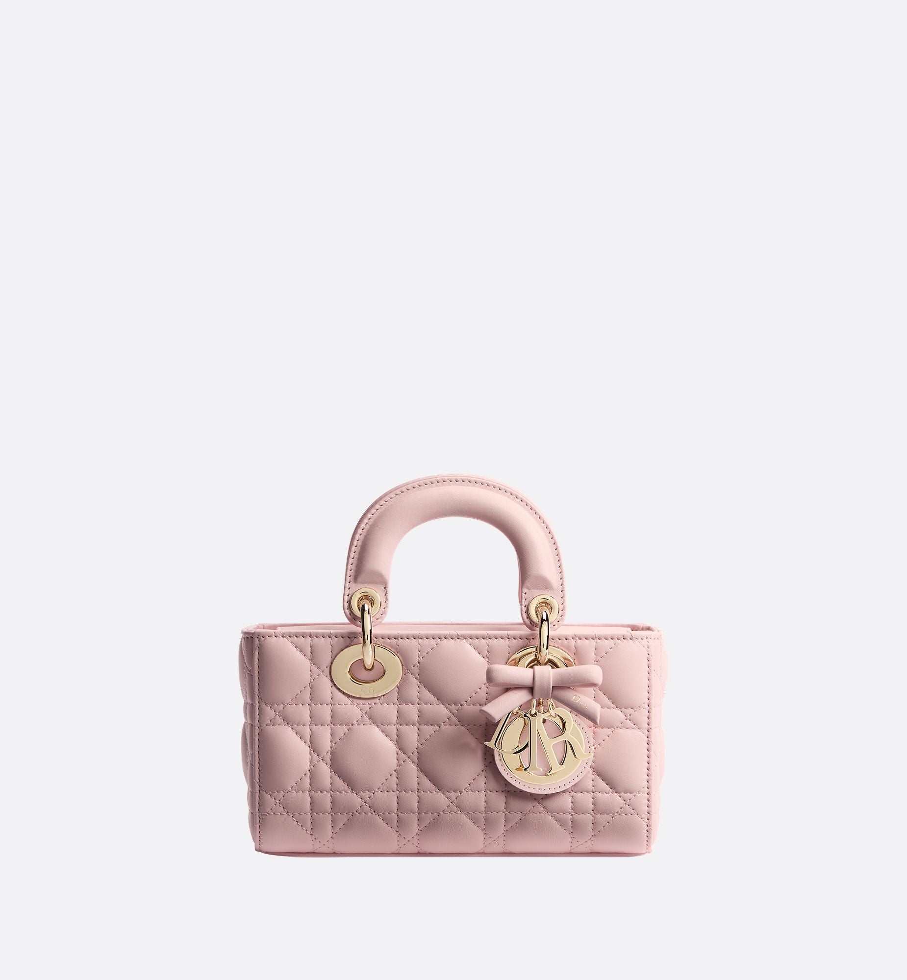 Cannage Lambskin Mini Lady D-Joy Bag
