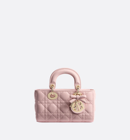 Cannage Lambskin Mini Lady D-Joy Bag