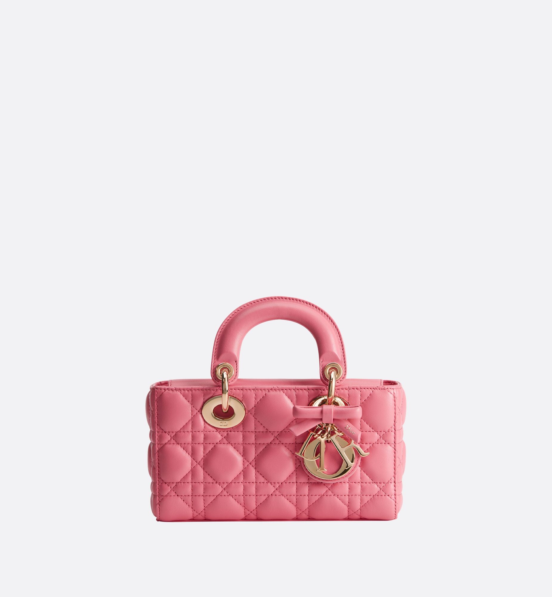 Cannage Lambskin Mini Lady D-Joy Bag