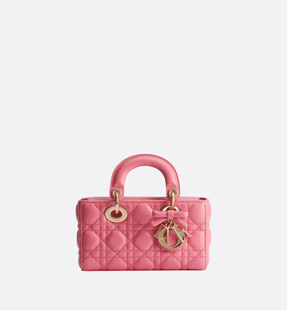 Cannage Lambskin Mini Lady D-Joy Bag