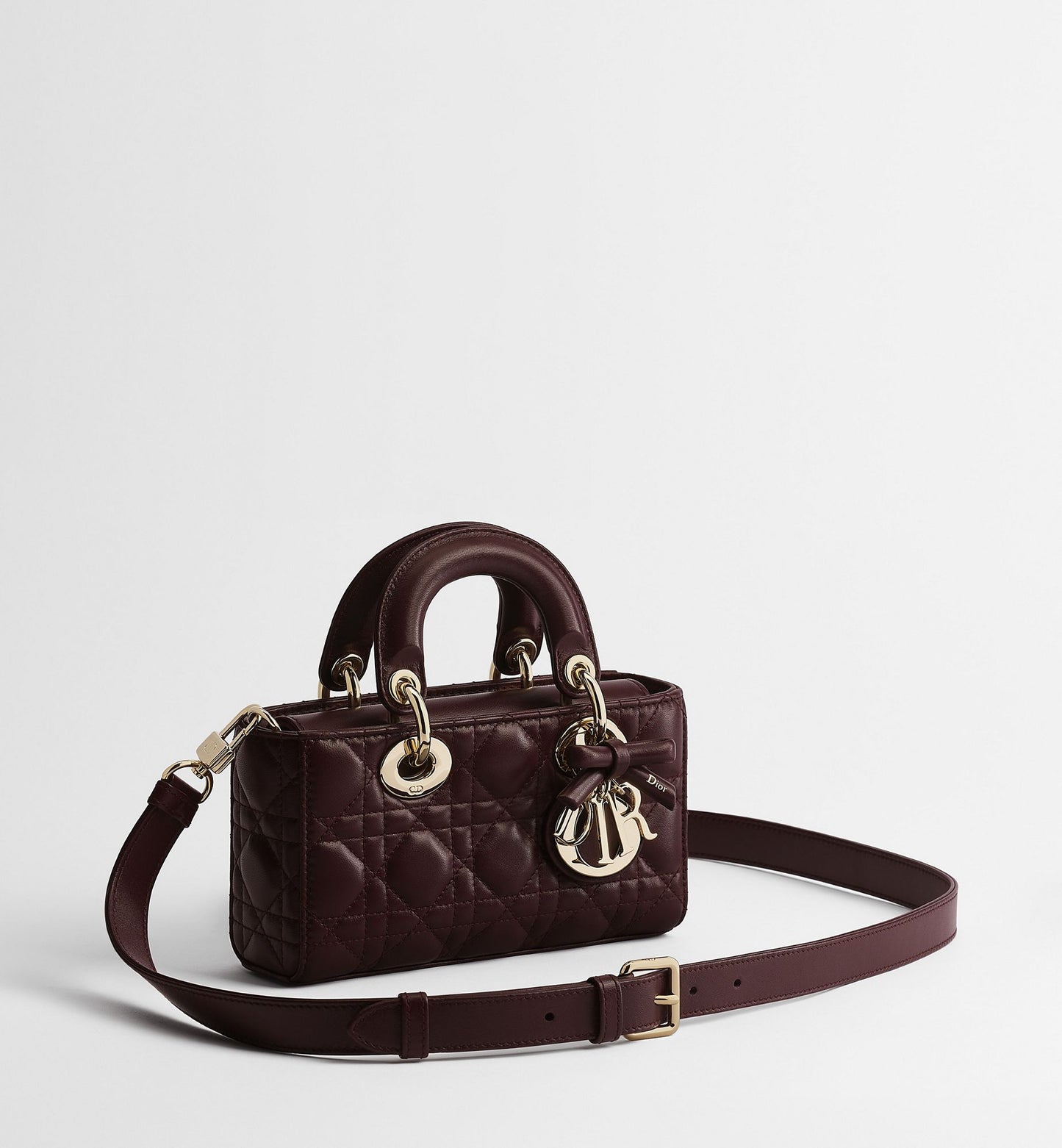 Cannage Lambskin Mini Lady D-Joy Bag