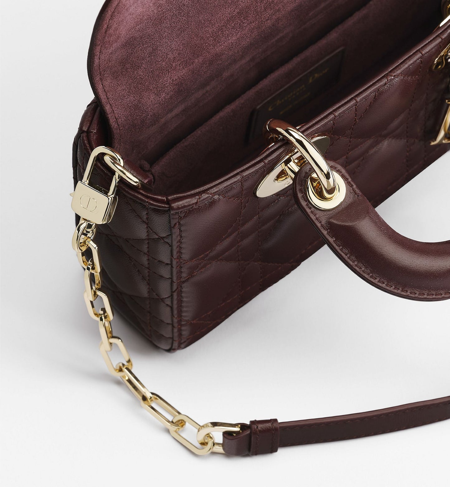 Cannage Lambskin Mini Lady D-Joy Bag