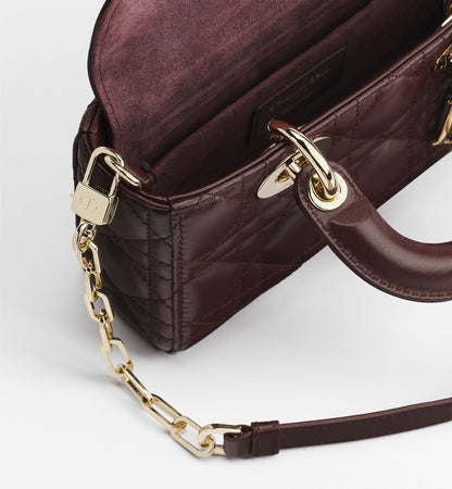 Cannage Lambskin Mini Lady D-Joy Bag