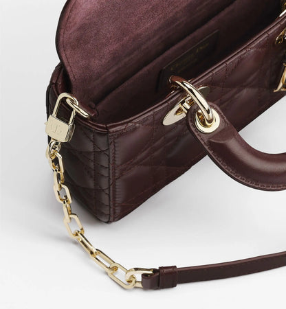 Cannage Lambskin Mini Lady D-Joy Bag