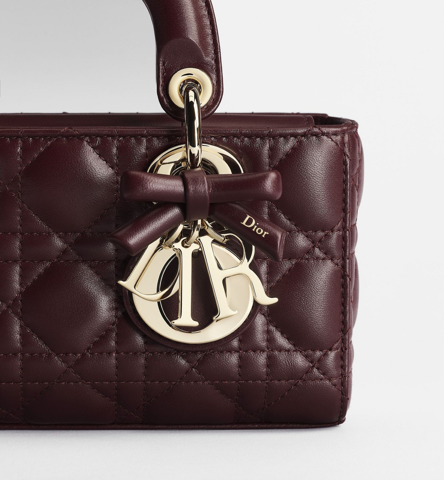 Cannage Lambskin Mini Lady D-Joy Bag