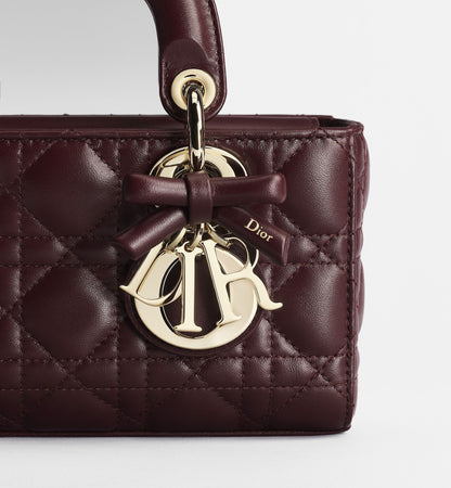 Cannage Lambskin Mini Lady D-Joy Bag