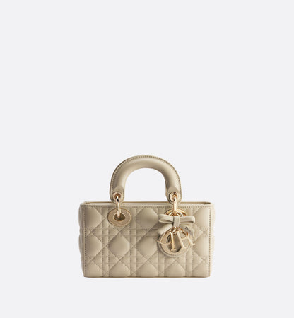 Cannage Lambskin Mini Lady D-Joy Bag