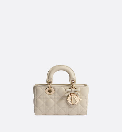Cannage Lambskin Mini Lady D-Joy Bag