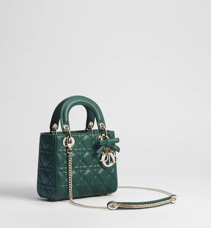 Lambskin Mini Lady Bag with Chain