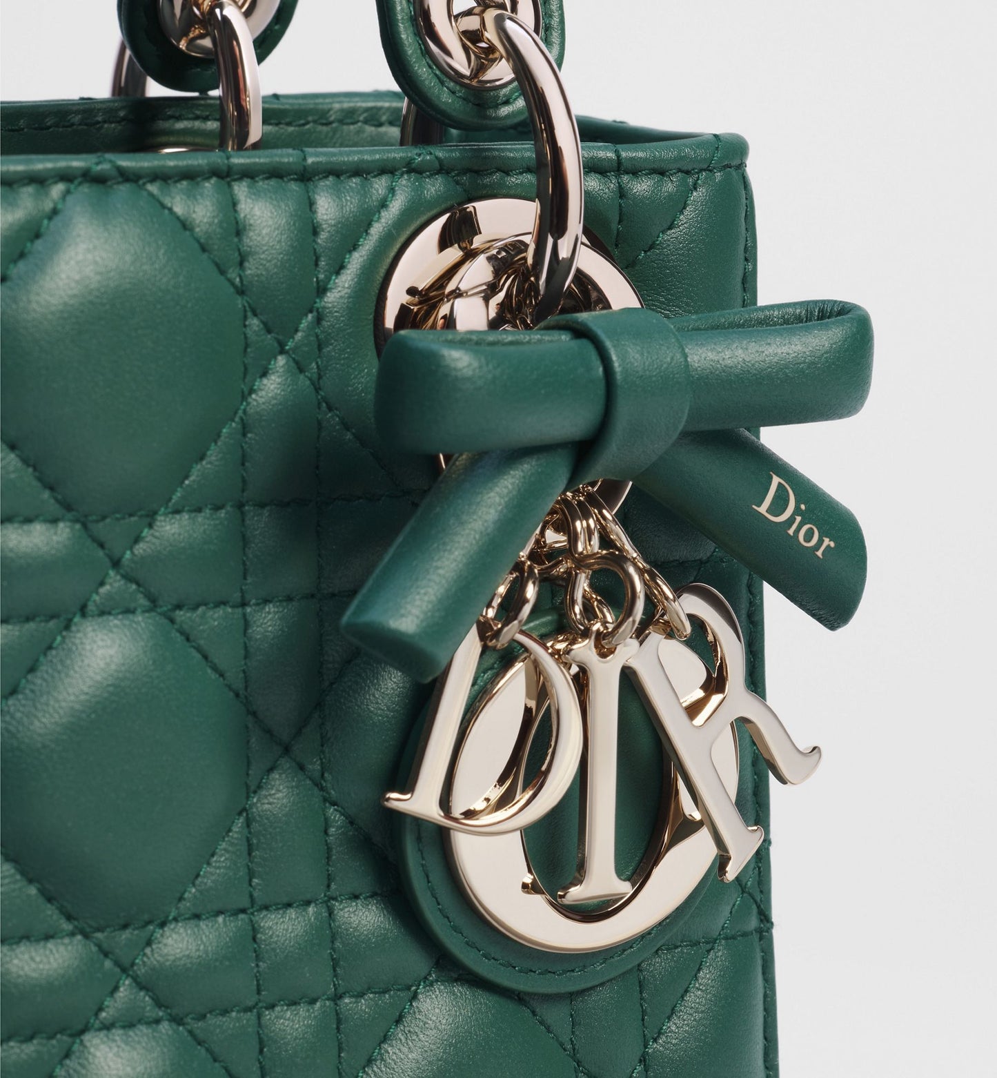 Lambskin Mini Lady Bag with Chain